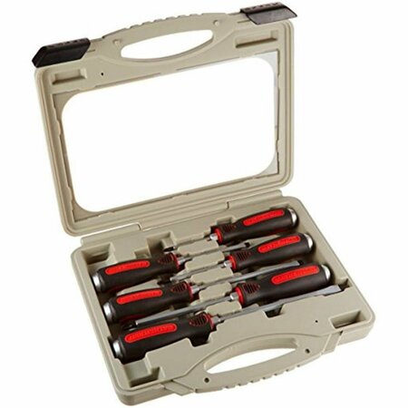 DEFENSEGUARD 66300 6 pc. Cats Paw Capped Screwdriver Set DE381054